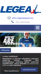 Mobile Screenshot of legea.hu